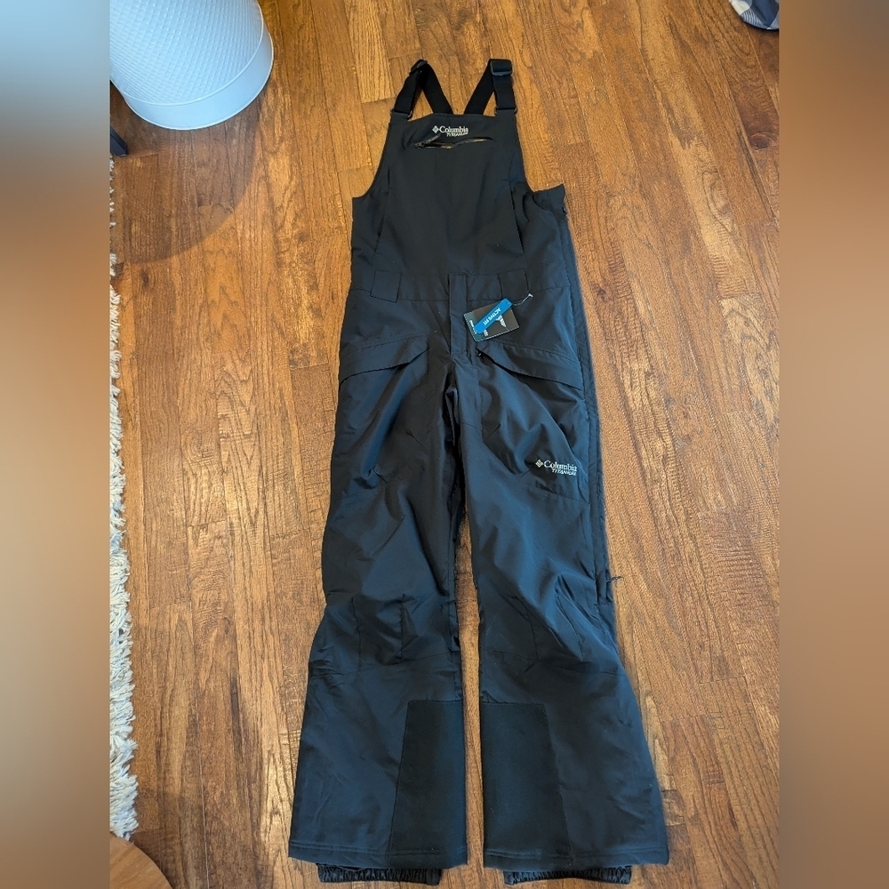 Columbia Men's Highland Summit II Bib Ski Pant Black Mens Sz S Or Women's M